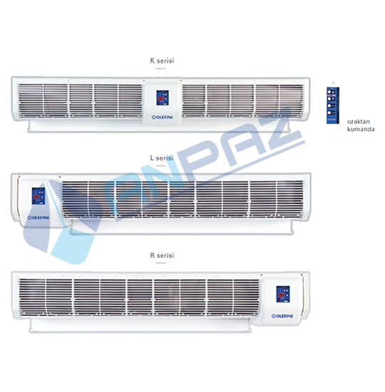 OLEFİNİ KEH-17 Genel Tip Elektrikli Isıtıcılı Hava Perdesi