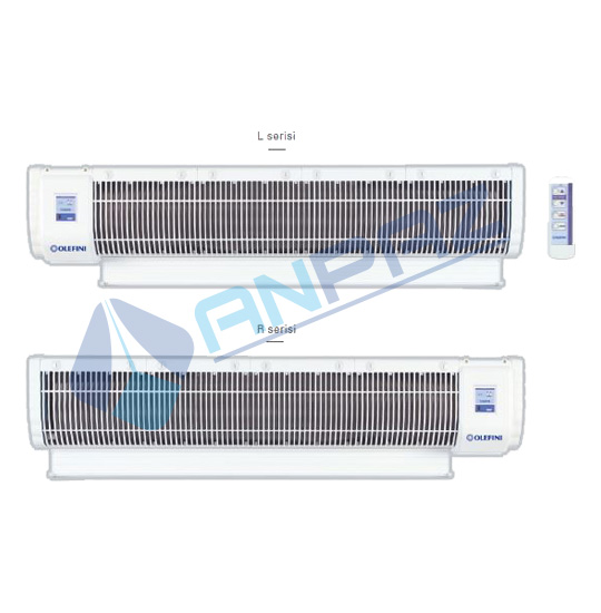 OLEFİNİ LEH-13S Genel Tip S Serisi Elektrikli Isıtıcılı Hava Perdesi